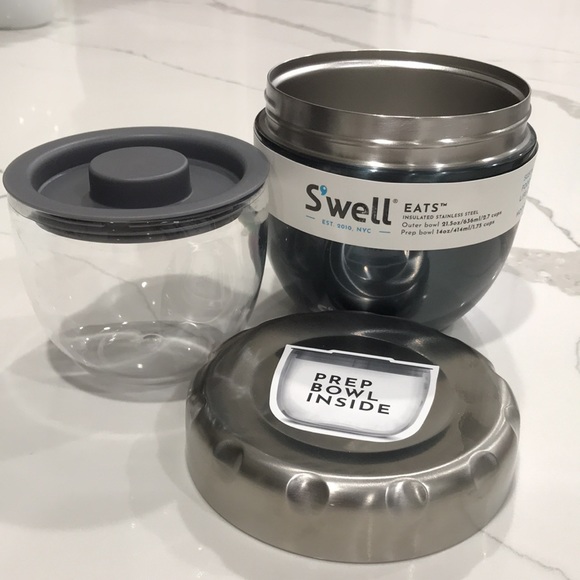 Swell Eats Insulated Stainless Steel bowl (price is for one bowl) - Picture 2 of 12